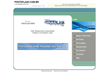 Tablet Screenshot of pontoflash.com.br